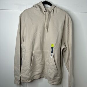 Blank Beige Hoodie Size Large Brand new
